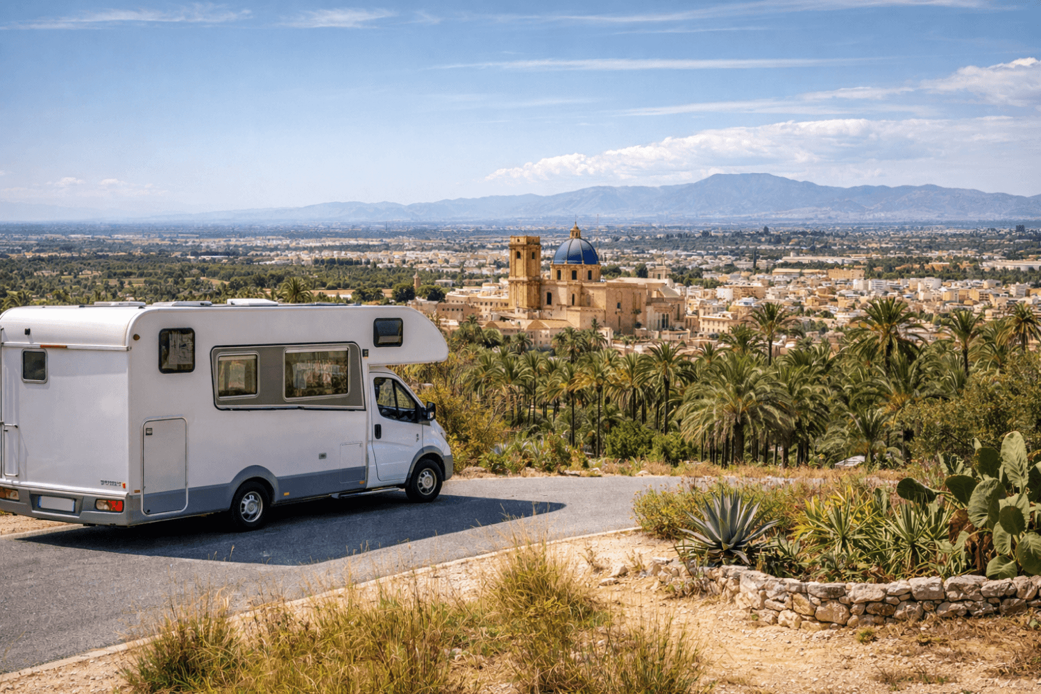 Autocaravana de alquiler cerca de Elche