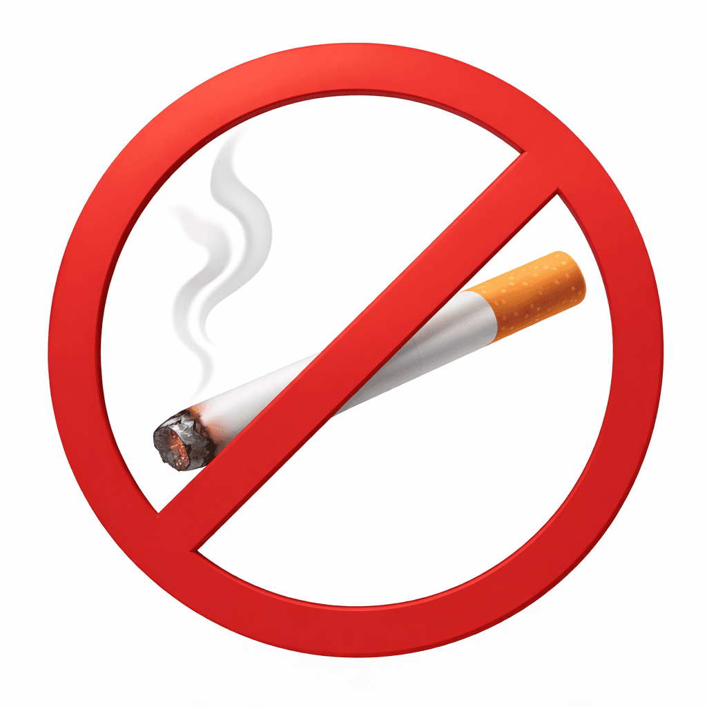 prohibido de fumar