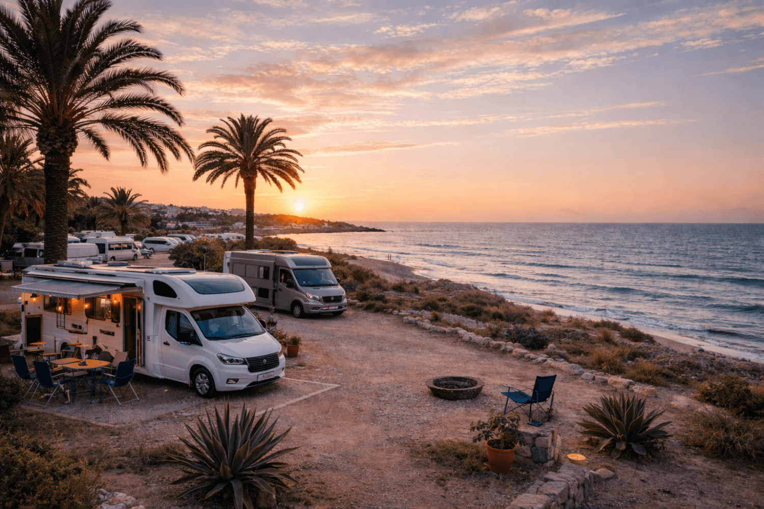 Ruta en autocaravana cerca de Elche en la Costa Blanca